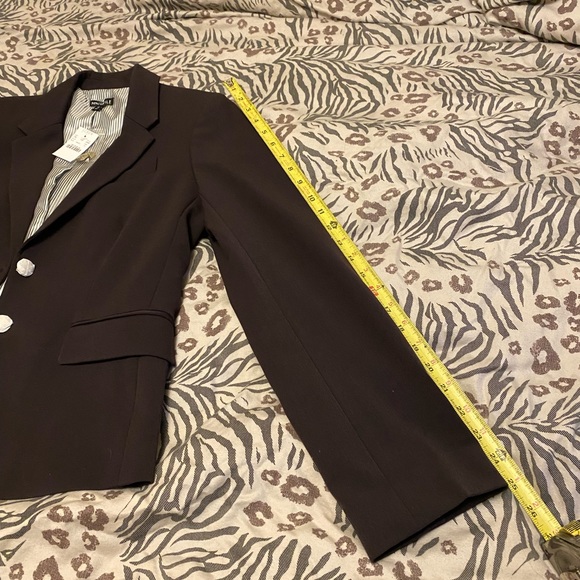 NWT J Crew Mercantile (this is J Crew’s high-end line)Blazer, black size 12. - Picture 9 of 14